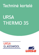 techninė kortelė URSA THERMO 35